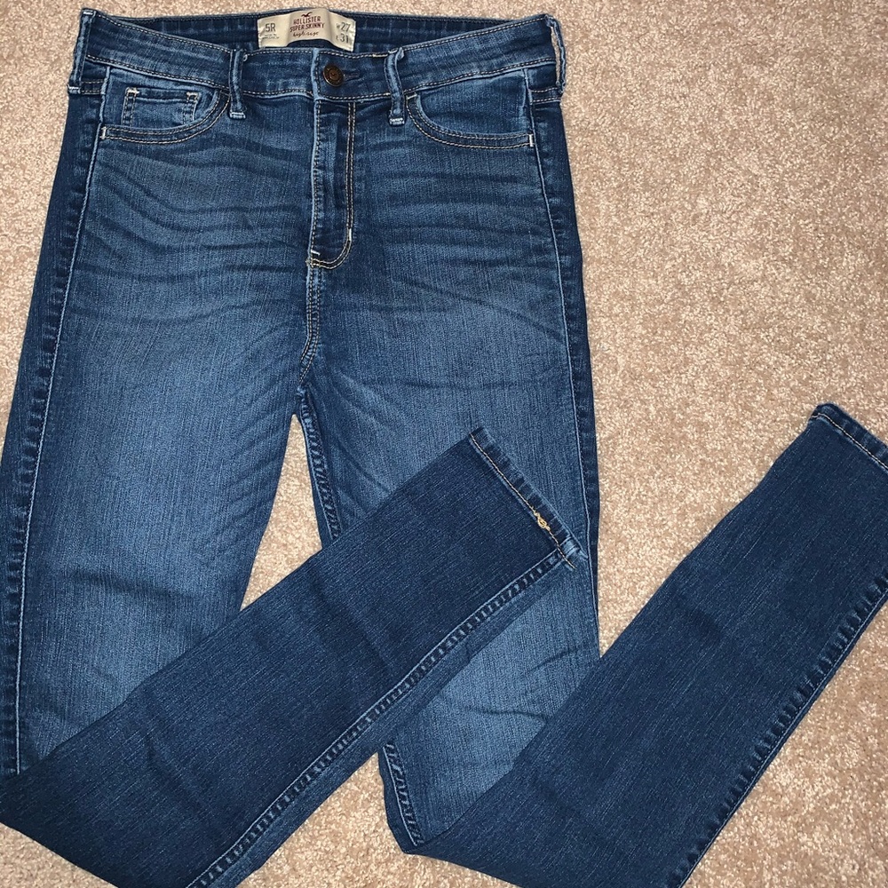 Hollister super skinny high rise jeans